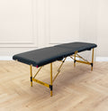 Space Gold Treatment Bed - Black
