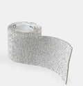 Pol Moon Lamp Strap with Cubic Zirconia - Silver